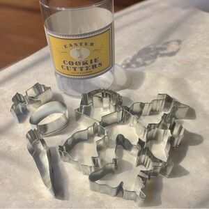 NEW WILLIAMS SONOMA Easter cookie cutters metal baking